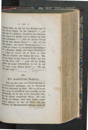 43. Die wunderliche Gasterei