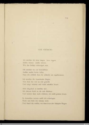 Eine Widmung / Paul Gérardy