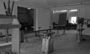 Einweihung der neuen Werkstatt der Akademischen Fliegergruppe der Technischen Hochschule.
