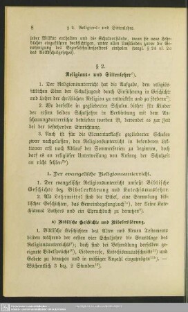 §. 2. Religions- und Sittenlehre