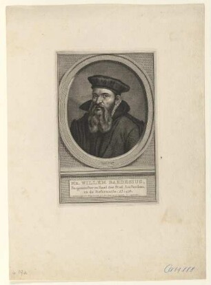 Bildnis des Willem Bardesius