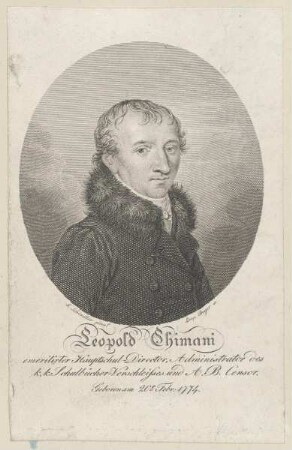 Bildnis des Leopold Chimani