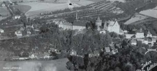 Burg Mildenstein in Leisnig : Blickrichtung Osten zur Freiberger Mulde