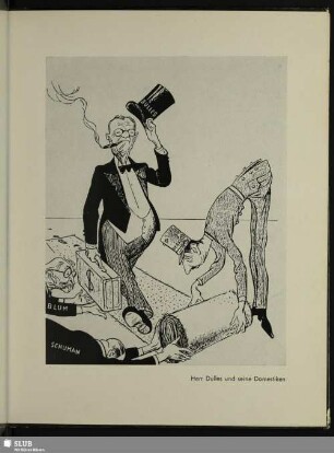 Herr Dulles und seine Domestiken
