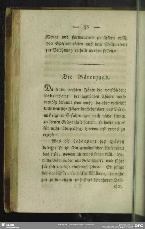 Die Bärenjagd