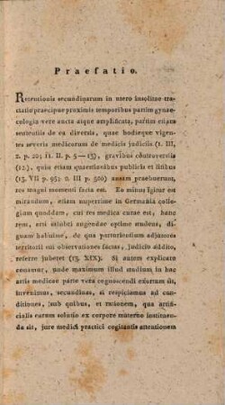 Nonnulla de secundinis in utero retentis : Dissertatio inauguralis medico-obstetricia