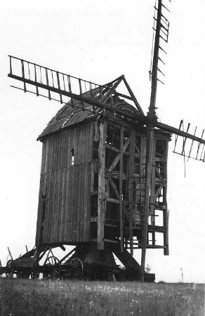Mockrehna-Strelln. Bockmühle, ruinös