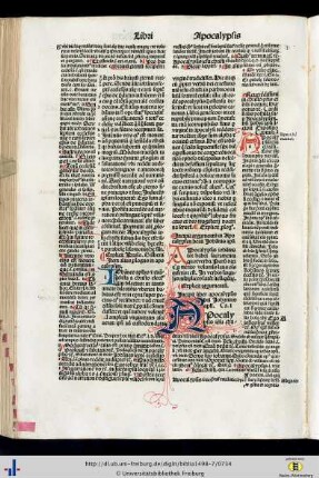 Apocalypsis Ioannis.