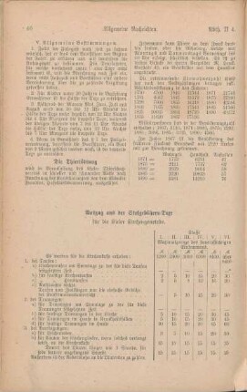 Auszug aus der Stolgebühren-Taxe. [Kosten und Gebühren]
