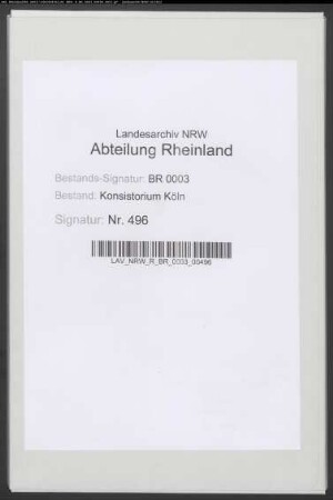 Prüfung der ev. Kandidaten der Theologie, Buchstabe U