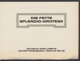 Die fette Splendid-Grotesk