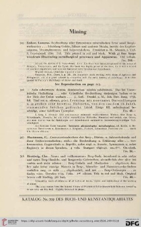 Mining (No. 305 - 311)