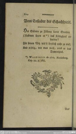 Vom Erfinder des Schachspiels