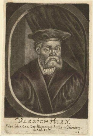 Ulrich Hurn, Schneider und des Kleinern Rats; gest. 1517