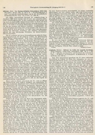 119-120 [Rezension] Schirmer, Arno F., Das Paulusverständnis Melanchthons 1518 - 1522