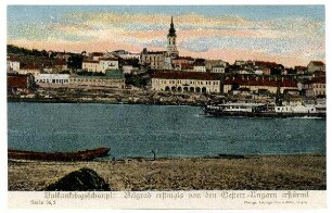 Serie Nr. 56/2: Balkankriegsschaupl.: Belgrad erstmals von den Oesterr.-Ungarn erstürmt.