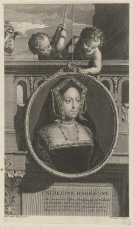 Bildnis der Catherine d'Arragon