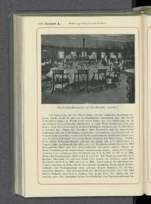 Ritz-Carlton-Restaurant auf dem Dampfer "Amerika".
