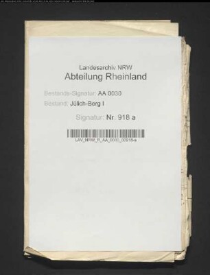 LINDLAR, Vikarie
