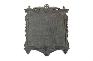 Grabtafel "James Phillips und Marie Phillips"