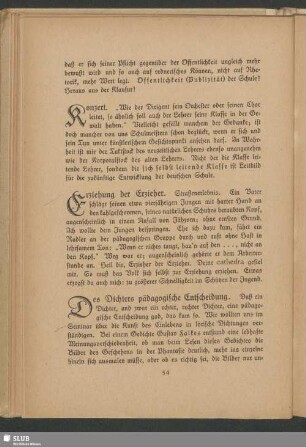 Erziehung der Erzieher