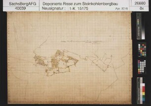 Hänichener Steinkohlenbauverein, Teil der Grubenbaue