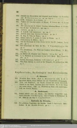 Kupferstiche, Radirungen und Holzschnitte