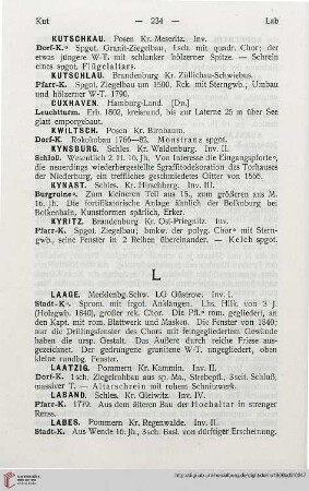 Laage – Lysabbel