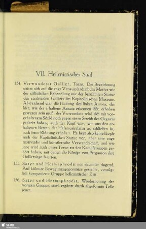 VII. Hellenistischer Saal