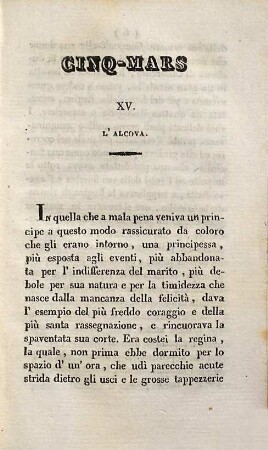 Cinq-Mars ovvero una congiura sotto il regno di Luigi XIII. : romanzo storico, 3