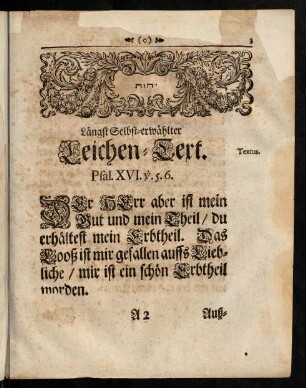 3-29, Christliche Leich-Predigt