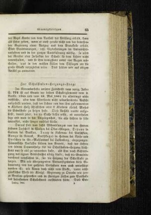 Zur Schulstuben-Heizungs-Frage
