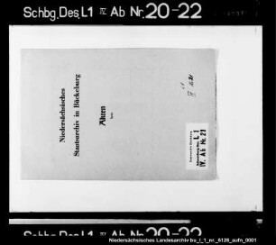 Verzeichnis der gräflichen Schweine