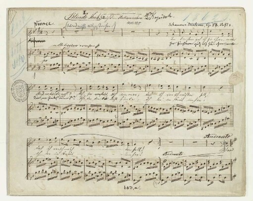 [Lieder und Gesänge, op. 58]