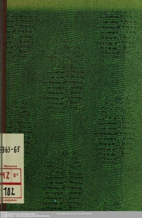 1963/65: Neuerwerbungen / Sächsische Landesbibliothek, Musikabteilung