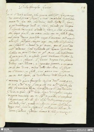 Della Famiglia Cesarini.