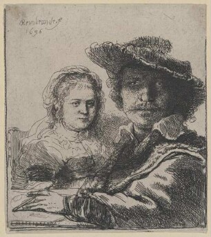Doppelbildnis des Rembrandt und der Saskia van Uylenburgh