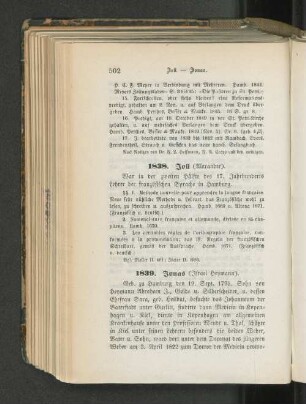 1839. Jonas (Israel Hermann).