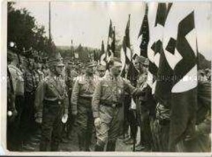 Adolf Hitler auf dem Gautag der NSDAP in Gera 1931