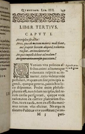 Caput I. - Caput IV.