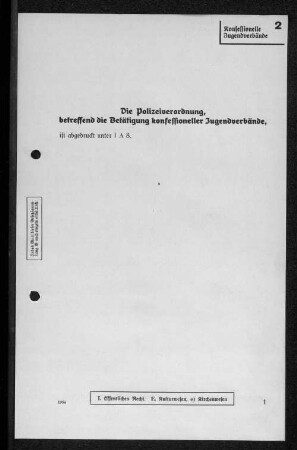 2 Konfessionelle Jugendverbände