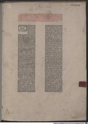 Repetitio rubricae 'De rebus creditis' (Dig. 12,1) : mit Gedicht an den Leser von Ugo Rugerius und Tabula