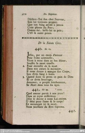 De la Sainte Cene