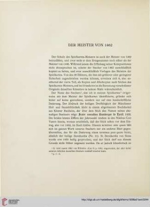 Der Meister von 1462