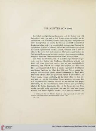 Der Meister von 1462