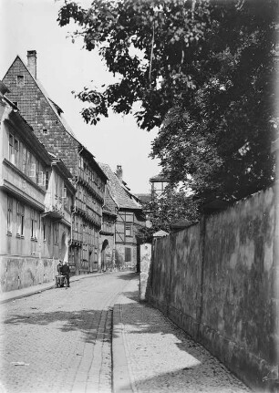Quedlinburg. An der Stadtmauer