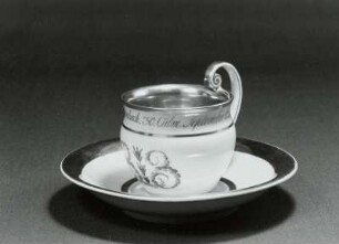 Tasse mit Untertasse