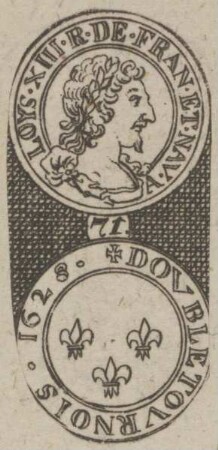 Bildnis von Loys XIII., König von Frankreich