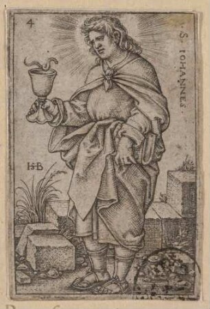 Apostel Johannes, aus der Folge der zwölf Apostel