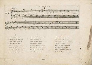 Lied No. 2 An den Mond